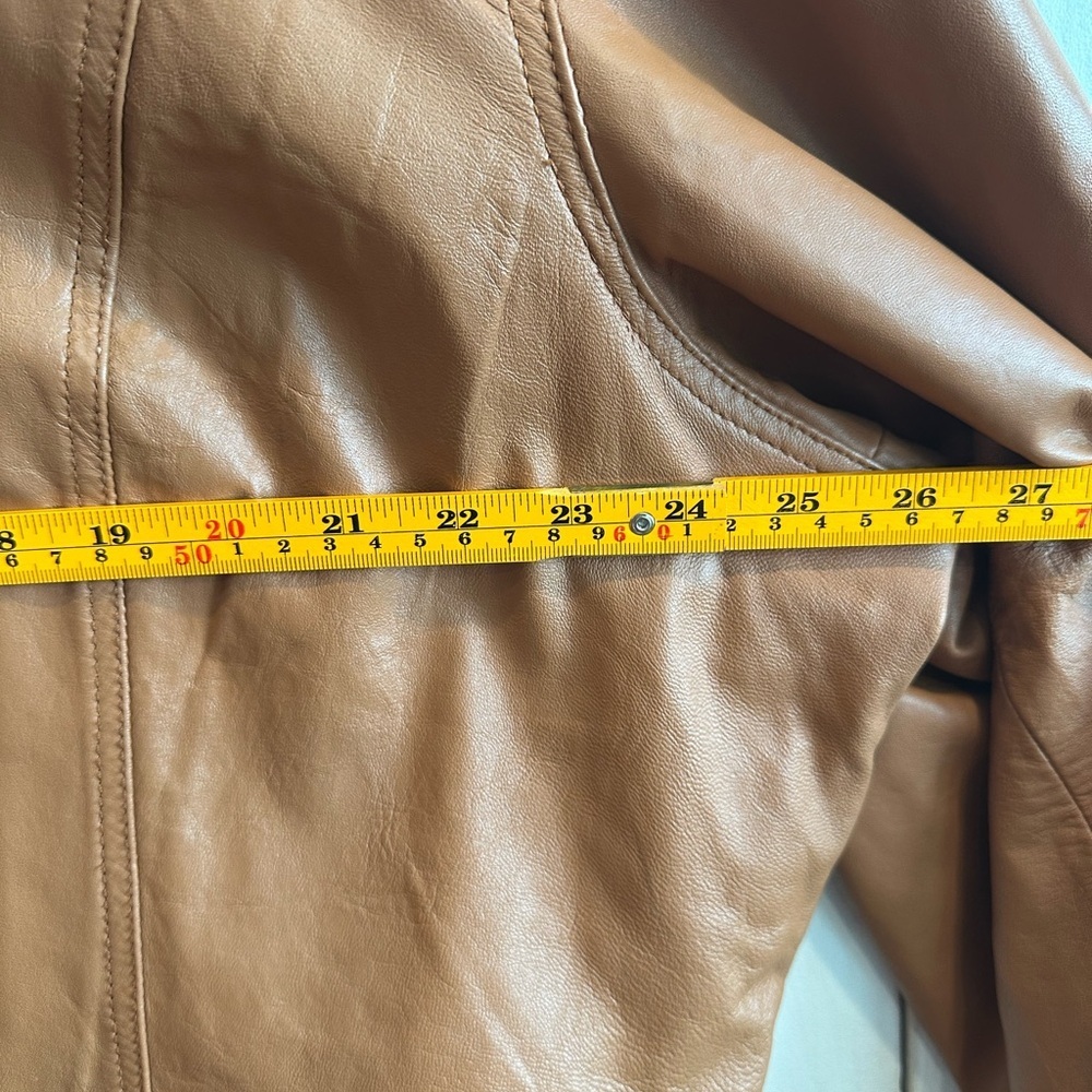 JohnPaulRichard Brown Leather Jacket - Picture 6 of 8
